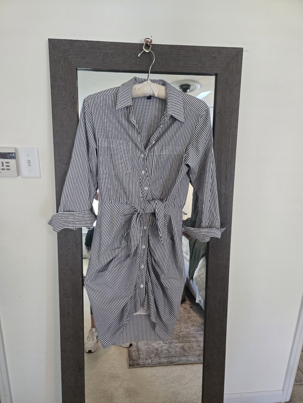 Veronica Beard Jeans striped shirtdress
